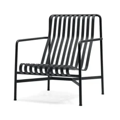 HAY Butacas Y Sillones De Exterior<Butaca Lounge Palissade High, Anthracite NegroGris