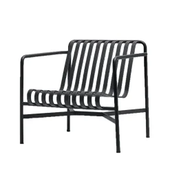 HAY Butacas Y Sillones De Exterior|Muebles Lounge De Exterior<Butaca Lounge Palissade Low, Anthracite NegroGris
