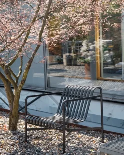 HAY Butacas Y Sillones De Exterior|Muebles Lounge De Exterior<Butaca Lounge Palissade Low, Anthracite NegroGris
