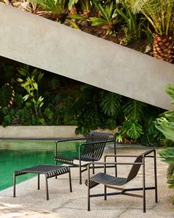 HAY Butacas Y Sillones De Exterior|Muebles Lounge De Exterior<Butaca Lounge Palissade Low, Anthracite NegroGris