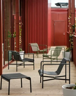 HAY Butacas Y Sillones De Exterior|Muebles Lounge De Exterior<Butaca Lounge Palissade Low, Anthracite NegroGris