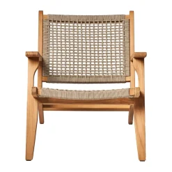 1898 Butacas Y Sillones De Exterior|Muebles Lounge De Exterior<Butaca Lounge Sandvik, Teca Marrón