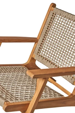 1898 Butacas Y Sillones De Exterior|Muebles Lounge De Exterior<Butaca Lounge Sandvik, Teca Marrón