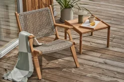 1898 Butacas Y Sillones De Exterior|Muebles Lounge De Exterior<Butaca Lounge Sandvik, Teca Marrón