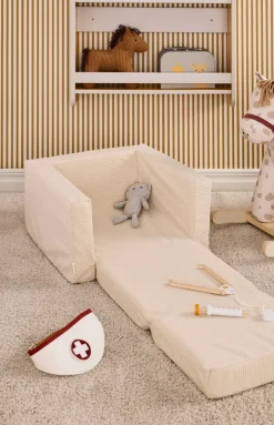 Kid's Concept Sillones Y Reposapiés<Butaca plegable Kid's Base, natural Blanco