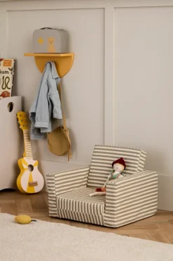 Kid's Concept Sillones Y Reposapiés<Butaca plegable Kid's Base, Rand BlancoAzul