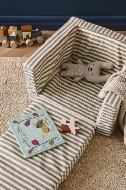 Kid's Concept Sillones Y Reposapiés<Butaca plegable Kid's Base, Rand BlancoAzul