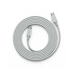 Avolt Cable 1 USB-C a USB-C cable de carga 2 m, Gotland gray Gris New