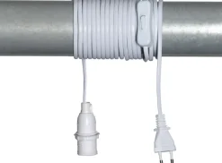 Star Trading Cables Y Suspensiones Para Lámparas<Cable E14 5 m con interruptor, Blanco