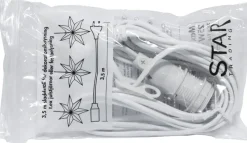 Star Trading Otros Accesorios De Iluminación<Cable E14 Basic 3,5 m, Blanco