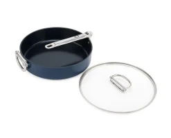 Joseph Joseph Cacerolas<Cacerola antiadherente con tapa Space Ø28 cm, Azul