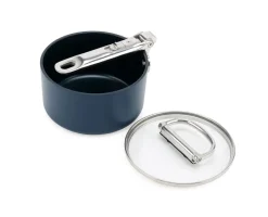 Joseph Joseph Cacerolas<Cacerola antiadherente con tapa Space Ø15 cm, Azul