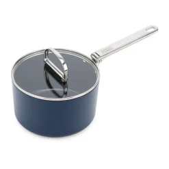 Joseph Joseph Cacerolas<Cacerola antiadherente con tapa Space Ø19 cm, Azul