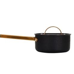 Vargen & Thor Cacerola con tapa Arvet hamrad , Viggo, 1 L Negro Outlet
