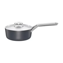 Fiskars Cacerola con tapa Taiten 1,6 l, Negro