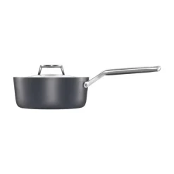 Fiskars Cacerola con tapa Taiten 1,6 l, Negro