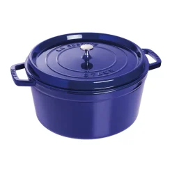 STAUB Ollas De Hierro Fundido<Cacerola de hierro fundido La Cocotte redonda 8,4 L, oscuro Azul