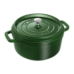 STAUB Ollas De Hierro Fundido|Ollas<Cacerola de hierro fundido La Cocotte redonda 3,8 L, albahaca Verde