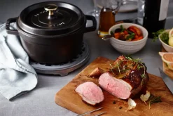 STAUB Cacerola de hierro fundido La Cocotte redonda 2.2 L, Negro Online