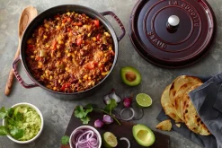 STAUB Ollas De Hierro Fundido<Cacerola de hierro fundido La Cocotte redonda 6,7 L, granadina Rojo