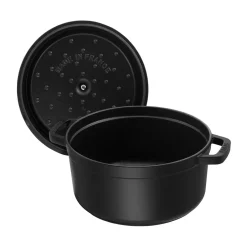 STAUB Ollas De Hierro Fundido|Ollas<Cacerola de hierro fundido La Cocotte redonda 8,4 L, Negro