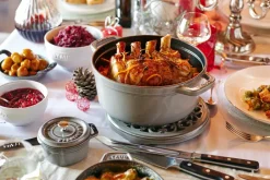 STAUB Cacerola de hierro fundido La Cocotte redonda 12,6 L, grafito Gris Best