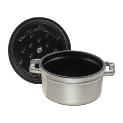 STAUB Cacerola de hierro fundido La Cocotte redonda 0,4 L, grafito Gris Online