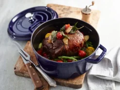 STAUB Ollas De Hierro Fundido|Ollas<Cacerola de hierro fundido La Cocotte redonda 2,6 L, oscuro Azul