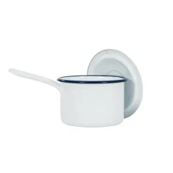 Kockums Jernverk Cacerolas<Cacerola Kockums con asa alargada 2,3 l, Kockums White (blanco) AzulBlanco