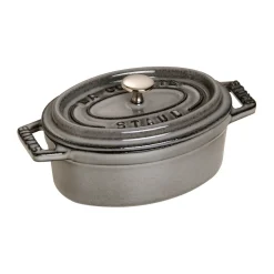 STAUB Ollas De Hierro Fundido<Cacerola mini La Cocotte oval de hierro fundido 0,25 L, grafito Gris