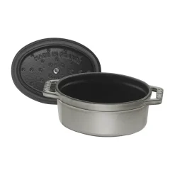 STAUB Ollas De Hierro Fundido<Cacerola mini La Cocotte oval de hierro fundido 0,25 L, grafito Gris