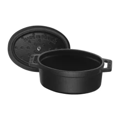 STAUB Ollas De Hierro Fundido<Cacerola mini La Cocotte oval de hierro fundido 0,25 L, Negro