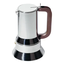 Alessi Cafeteras Y Cafeteras De Émbolo<Cafetera 9090 espresso, 10 tazas PlateadoMarrón