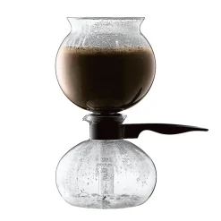 Bodum Cafetera al vacío Pebo 1 L, 8 tazas NegroTransparente Online