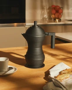 Alessi Cafeteras Y Cafeteras De Émbolo<Cafetera de espresso Pulcina , 30 cl, 6 tazas Negro