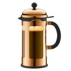 Bodum Cafetera de émbolo Chambord, cobre, 8 tazas Color dorado Discount