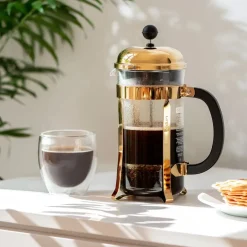 Bodum Cafeteras Y Cafeteras De Émbolo<Cafetera de émbolo Chambord dorada, 8 tazas Color dorado