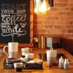 Royal Doulton Cafeteras Y Cafeteras De Émbolo<Cafetera de émbolo Coffee Studio, 1,5 l GrisBlanco