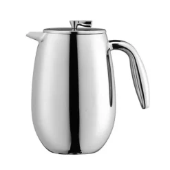 Bodum Cafeteras Y Cafeteras De Émbolo<Cafetera de émbolo Columbia brillante, 8 tazas Plateado