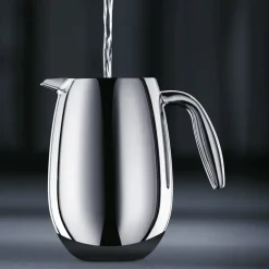 Bodum Cafeteras Y Cafeteras De Émbolo<Cafetera de émbolo Columbia brillante, 8 tazas Plateado