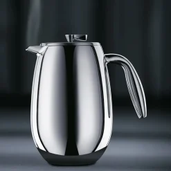 Bodum Cafeteras Y Cafeteras De Émbolo<Cafetera de émbolo Columbia brillante, 8 tazas Plateado