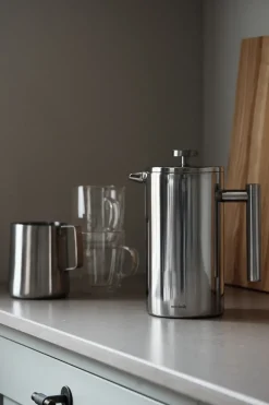 Nordwik Cafetera de émbolo , 8 tazas Plateado Discount