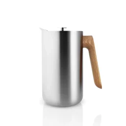 Eva Solo Cafetera de émbolo y termo Nordic Kitchen RS, 1 l Plateado Best