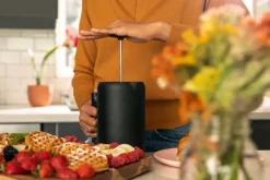 Fellow Cafetera de prensa Clara 70,9 cl, Matte black Negro Best