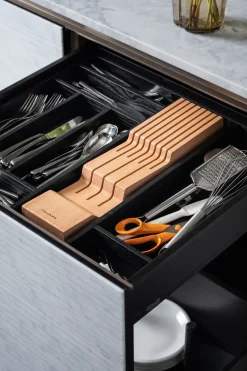 Fiskars Almacenamiento De Cuchillos|Bloques De Cuchillos<Caja de cuchillos , Madera Marrón