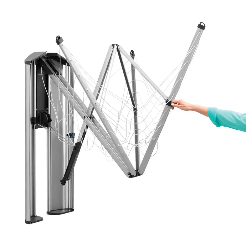 Brabantia Otros Utensilios De Limpieza<Caja de protección/cubierta para tendedero WallFix, Acero cepillado mate Plateado