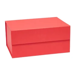 OYOY Caja Hako A5, Cherry red Rojo New