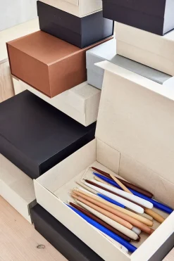 OYOY Frascos Y Cajas Decorativas<Caja Hako A3, Clay melange Beige