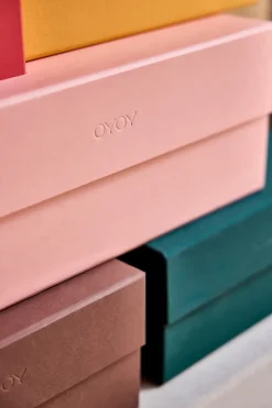 OYOY Caja Hako A4, Coral Rosa Sale