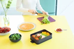 Brabantia Caja para almuerzo Make & Take grande 2 L, oscuro Gris Sale